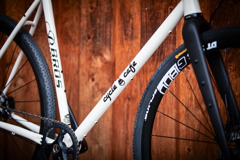Pure Bros & CycleCafe Limited Edition Nahaufnahme Rahmenset